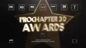 ProChapter 3D Awards
