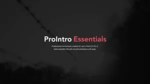 prointro-essentials