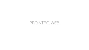 ProIntro Web