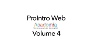 ProIntro Web Volume 4