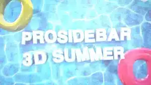 ProSidebar 3D Summer